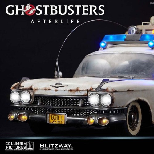 ECTO-1 1959 Cadillac Ghostbusters Afterlife 1/6 Vehicle by Blitzway